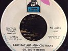 GIL SCOTT-HERON Lady Day & John Coltrane RARE XOVER SOUL JAZZ 45 NM