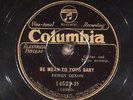 78 RPM -- Perry Dixon (vocalist on Frenchy's SB), Columbia 14522, EE+ Blues/Jazz