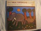 LP-PAUL DESMOND QUARTET -FEATURING DON ELLIOTT- DG- FLAT EDGE-RED WAX -ORIG-MONO