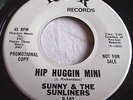 SUNNY & THE SUNLINERS   HIP HUGGIN MINI ** RPR 45