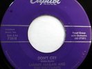 SAMMY HAGAN & The VISCOUNTS 45 Don't Cry / Wild Bird CAPITOL DOO WOP e3935