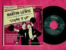 DEAN MARTIN & JERRY LEWIS - Living it Up - Soundtrack 45 rpm E.P. - Capitol 533