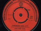 BOB AND EARL - EVERYBODY JERK - WARNER BROS 1969 - NORTHERN SOUL - UK 7