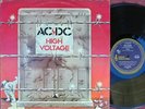 AC/DC 1st press OZ Debut LP High voltage EX ’75 Blue & yellow Albert Roo APLP009