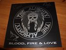 THE ALMIGHTY - BLOOD FIRE LOVE - 1989 - UK ISSUE + INNER - SIGNED- EXCELLENT-