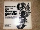 RARE vhtf 1976 PROMO Special radio interview GEORGE CLINTON Parliament Burns nr
