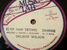 Delroy Wilson Keep On Trying Killer Music Lab 10