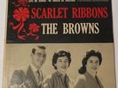 THE BROWNS - Scarlet Ribbons 45 e.p RCA PICTURE SLEEVE Extended Play 4352