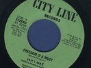 1402 JAH I MAZ-FREEDOM IS A MUST-CITY LINE 1977-RARE WACKIES-REGGAE 45 7