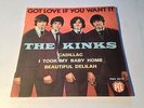 Ep 45 rpm The Kinks. PYE. PNV 24131. Got love if you want it. Vogue Frances.