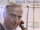 MENDELSSOHN BRUCH Menuhin Violin. Vinyl LP. Autographed by Menuhin. UNIQUE RARE