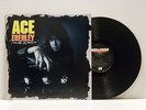 ACE FREHLEY TROUBLE WALKIN' LP U.S. ORIG. 1989 MEGAFORCE 82042 + LYRICS KISS