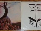 TROUBLE 1stLP SELF TITLED BANZAI RECORDS CANADA ORIGINAL OWNER USED IN XLENT CON