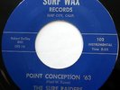 SURF RAIDERS 45 Point Conception '63 / Crash NEAR MINT Modern Surf PRIVATE e4111