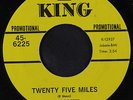BILL DOGGETT: Twenty Five Miles / For Once In My Life 45 (dj) Soul