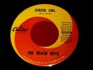 BEACH BOYS SURFER GIRL LITTLE DEUCE COUPE CAPITOL 5009   POP 45