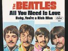 Beatles All You Need is Love Picture Sleeve only - Mint/Mint-  Mine since 70's 
