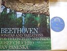 1111 1091-3 Beethoven Cello Sonatas & Variations / Chuchro / Panenka 3 LP box