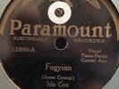 IDA COX PARAMOUNT 12690 BLUES 78 RPM RECORD E