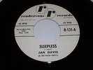 RARE SURF Rockabilly Jan Davis  Ricco-Shays   Sleepless / Damascus R-131 PROMO