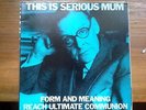 This is Serious Mum Form and Meaning  EP ( TISM T.I.S.M ) *read listing*