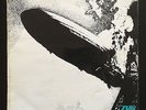 LED ZEPPELIN rare 1st press UK Plum Atlantic LP - TURQUOISE lettering SUPERHYPE