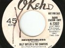 Hear- Rare Northern Soul 45 - Billy Butler & Chanters  Nevertheless- Okeh # 7207