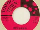 PADDED CELL Mister Misery TODDLIN’ TOWN original 1968 northern soul 45 NM