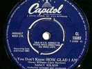 NANCY WILSON How Glad I Am / Never Less Than Yesterday (Capitol CL 15352)