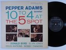 PEPPER ADAMS QUINTET 10 To 4 At The 5 Spot RIVERSIDE SMJ-6129 LP NM japan