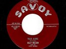 50s NEW YORK DOO-WOP-BILLY NELSON WITH THE 5 WINGS-SAVOY 1183-WALK ALONG/PACK-