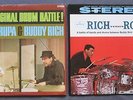 BUDDY RICH: Drum Battle, Gene Krupa, Max Roach. 2 LPs NM
