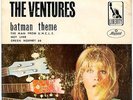 THE VENTURES “BATMAN THEME/ MAN FROM UNCLE” RARE MEXICAN 7” EP 45 RPM