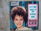 EP 1964 BRENDA LEE - IS IT TRUE - WHAT I'D SAY - AS USUAL - MORE -