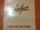 STONEHEART ''Livin on the edge'' LP USA 1987 RARE PRIVATE HEAVY METAL