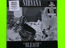 NIRVANA Bleach LP Clear & White VINYL Newbury Comics SEALED LOW NUMBER #82/750