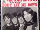 Promo THE BEATLES Get Back - Don't Let Me Down 7/45 Portugal Excellent 1969