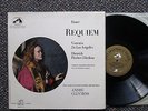 AN 107 Faure Requiem Los Angeles Fischer-Dieskau Cluytens 1963 Angel Mono EX/EX
