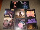 BLACK SABBATH-OZZY-10 LP LOT-S/T DEBUT/ PARANOID/MASTERS/DIARY/BLIZZARD-METAL LP
