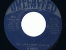 FUNKY / MODERN SOUL 45 - 86 Proof - You Ain't About La-De-Da