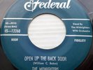 MIDNIGHTERS original FEDERAL vg++ 45 OPEN UP THE BACK DOOR ROCK GRANNY ROLL d268
