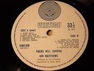 IAN MATTHEWS - TIGERS WILL SURVIVE - UK VERTIGO SWIRL - EXCELLENT-