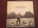 George Harrison. All Things Must Pass. Near Mint Triple Album. With NM Poster