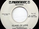 The DEFENDERS 45 Island Of Love / I Laughed So Hard PARKWAY promo DOO WOP m607