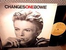 DAVID BOWIE CHANGES ONE LP NM/EX- US RCA GREATEST HITS BEST OF (1976 VINYL)