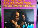 THE RED HOT RAY BROWN TRIO Gene Harris Mickey Roker CONCORD JAZZ LP EX 
