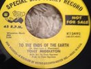 Rare Northern Soul Demo Tony Middleton To The Ends Of The Earth M.G.M