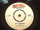 DELANO STEWART rare UK 1968 /  SKIMNHEAD REGGAE / ROCKSTEADY / HIGH NOTE / VG++