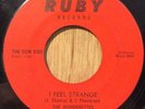 THE WONDERETTES northern soul 45 I Feel Strange / Wait Until Tonight   Ruby