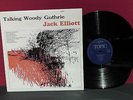 Jack Elliott - Talking Woody Guthrie FOLK 1 press UK 63 VINYL TOPIC 12 T 93 MINT